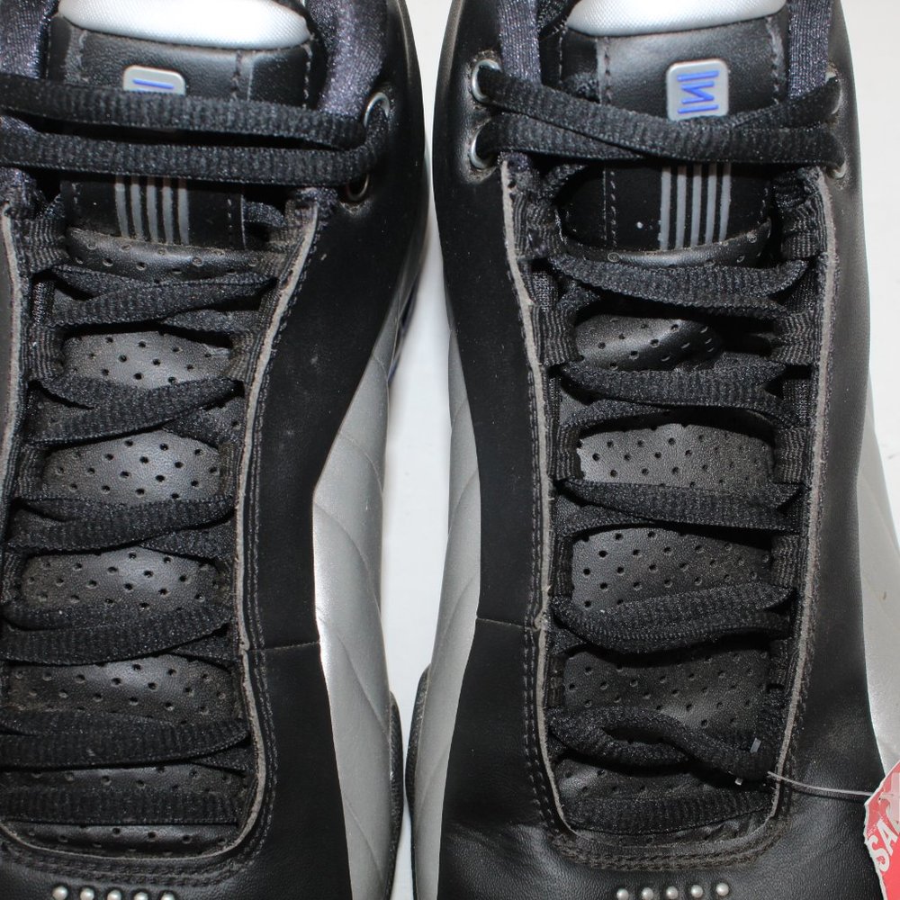 Nike Shox BB4 Retro NWT Men's 9 Vince Carter Black/Metallic Silver AT7843-001 - Picture 6 of 13